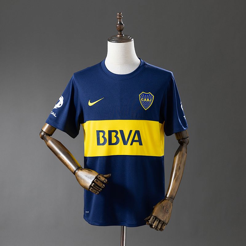 Camiseta retro de local del Boca Juniors 14-15, tallas S-XXL